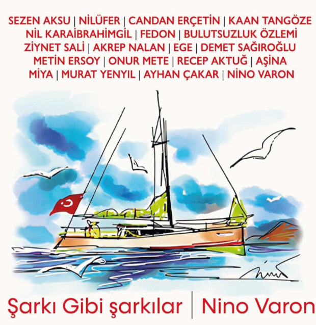Nino Varon - Şarkı Gibi Şarkılar | Plak|Karışık | Pop |Plak(2 Plak)Schallplatte | LP