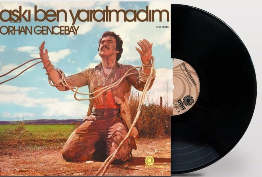 Orhan Gencebay Plak| Aşkı Ben Yaratmadım | Plak(Arabesk Plak)Plak| LP