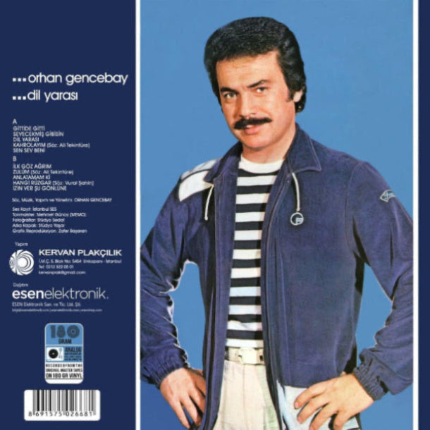 Orhan Gencebay Plak- Dil Yarası (Arabesk) | kayıt | (LP)