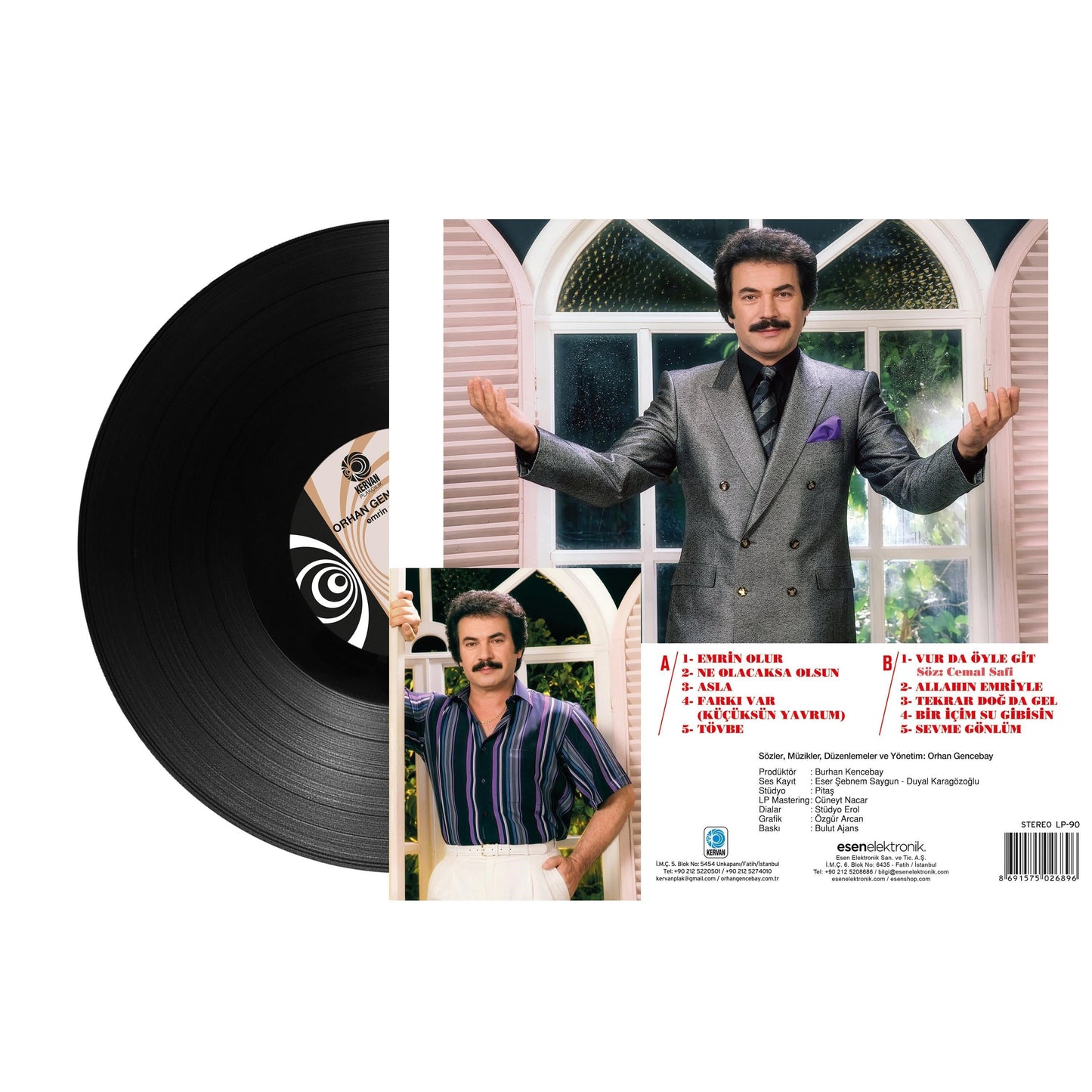 Orhan Gencebay - Emrin Olur (Plak) Orhan Gencebay Plak | Schallplatte | LP
