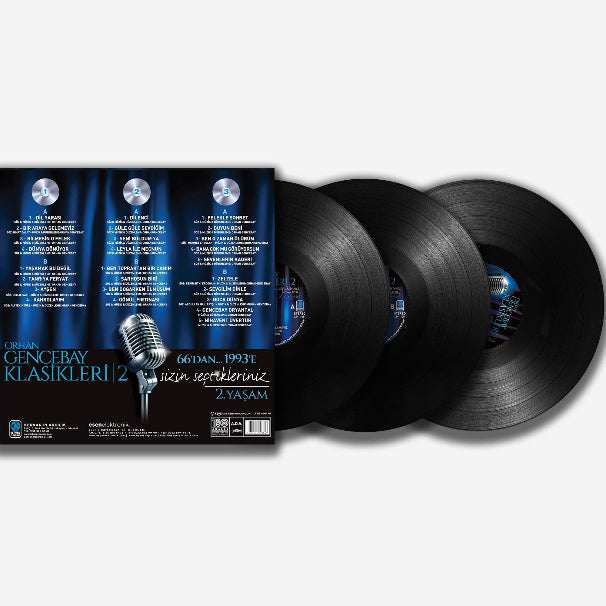 Orhan Gencebay - Klasikleri Vol.2 (3 Plak) Orhan Gencebay Klasikleri | Klasikler | Plak