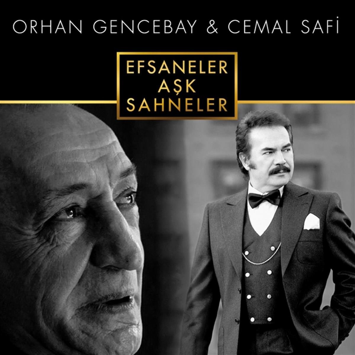 Orhan Gencebay CD - Orhan Gencebay - Cemal Safi - Efsaneler Aşk Sahneler | Arabesk |CD