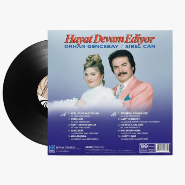 Orhan Gencebay | Sibel Can - Hayat Devam Ediyor Plak (Schallplatte | Plak) Türkçe | Arabesk | Plak | Schallplatte |LP
