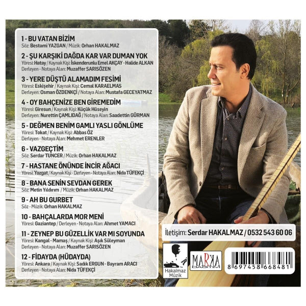 Orhan Hakalmaz-Bu Vatan Bizim 2018(CD) Türk Halk | Türkische Volksmusik | CD