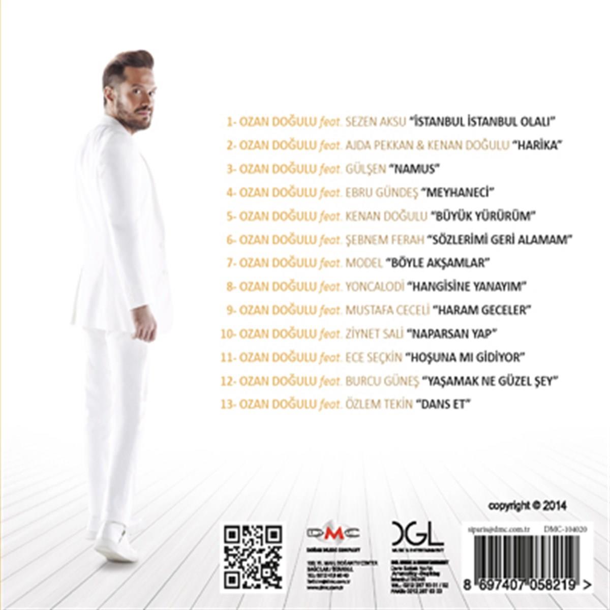Ozan Doğulu - 130 Bpm Moderato ( CD )Türkçe |Karışık | DJ | İle | Eski | Pop | CD