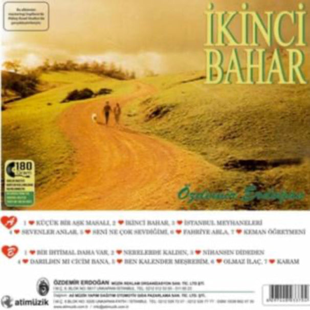 Özdemir Erdoğan Plak| Sezen Aksu plak |İkinci Bahar plak (Türkce Pop Plak)Schallplatte|LP