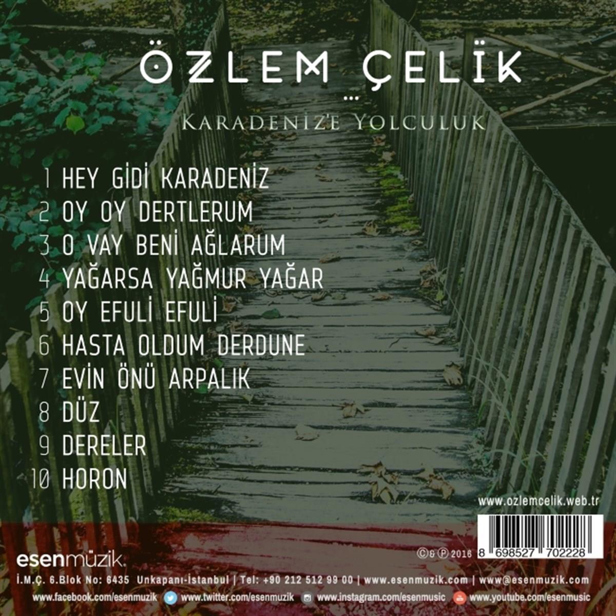 Özlem Çelik- Karadenize Yolculuk (CD)