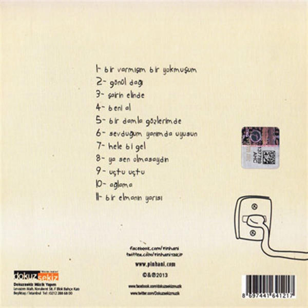 Pinhani - Canlı Yayın (Türk Rock) | CD)