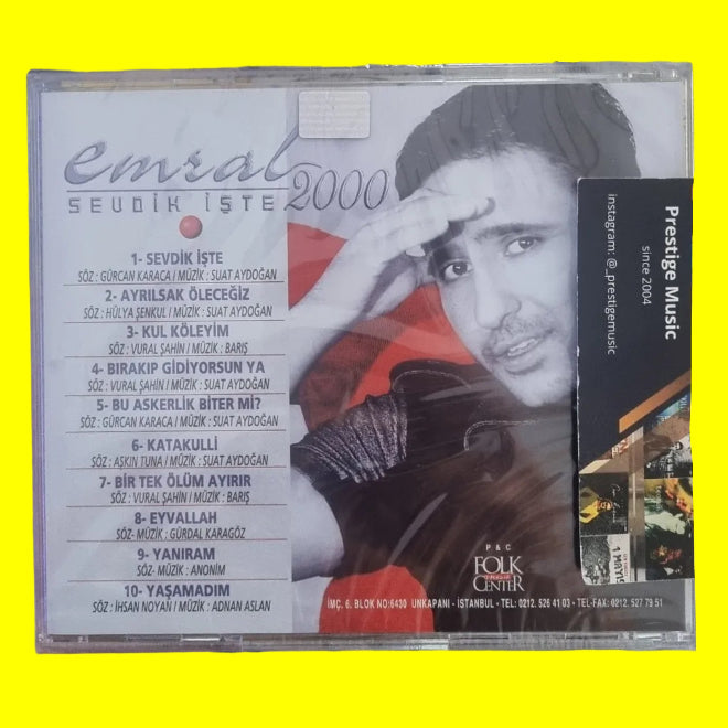 Emral 2000 Sevdik İşte (CD)Emral 2000 Sevdik Işte Cd ( Emral )Türkçe | arabesk | Müzik | CD