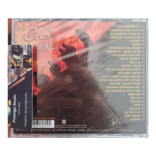 Grup Çığ - Grup Çığ Halayları ( CD )Türkçe | Halay | CD