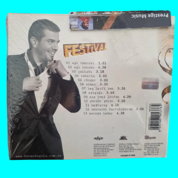 Kenan Doğulu - Festival (CD) Almanya 'da Türkce Pop CD | Plak sipariş | Ücretsiz Kargo