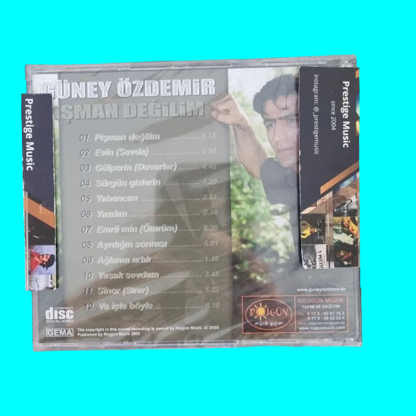 Güney Özdemir-Pişman Değilim(CD)Güney Özdemir-Pişman Değilim CD | Kürt halk müziği (Kurdish folk) CD