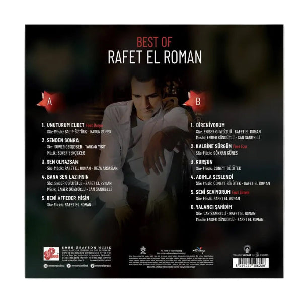 Rafet El Roman - Best Of Plak( Rafet El Roman Plak) Best Of Rafet El Roman Plak