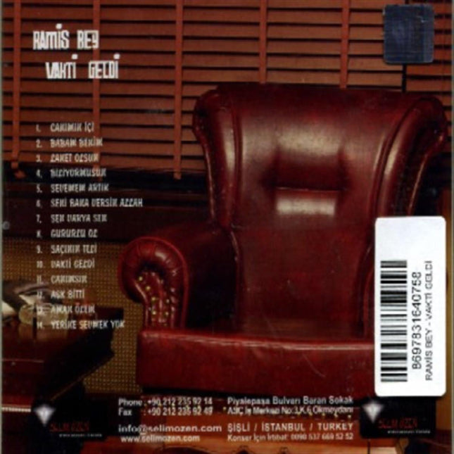 Ramis Bey - Vakti Geldi (Türk Halk Müziği) | CD)