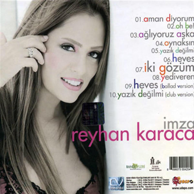 Reyhan Karaca - Imza (CD)Türkçe | Pop | Türkischer Pop | CD | CD's
