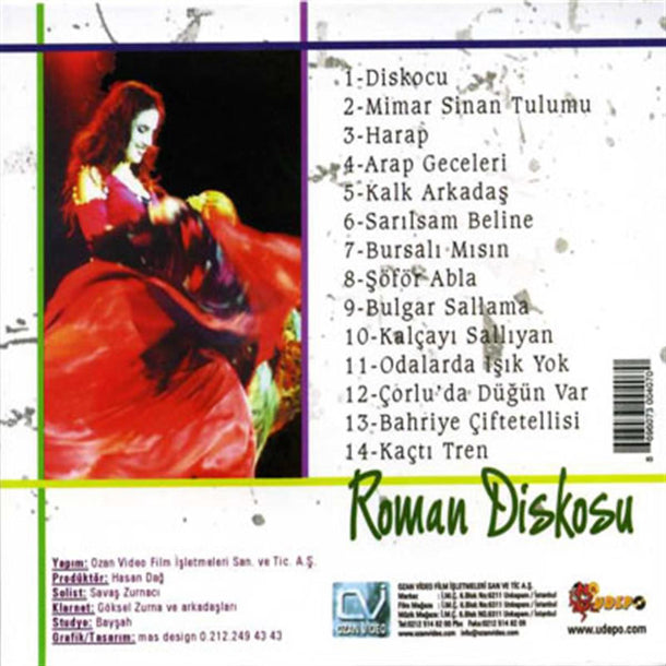 Roman Diskosu-Roman Diskosu Gypsy's Disco (CD)Roman Havaları | CD
