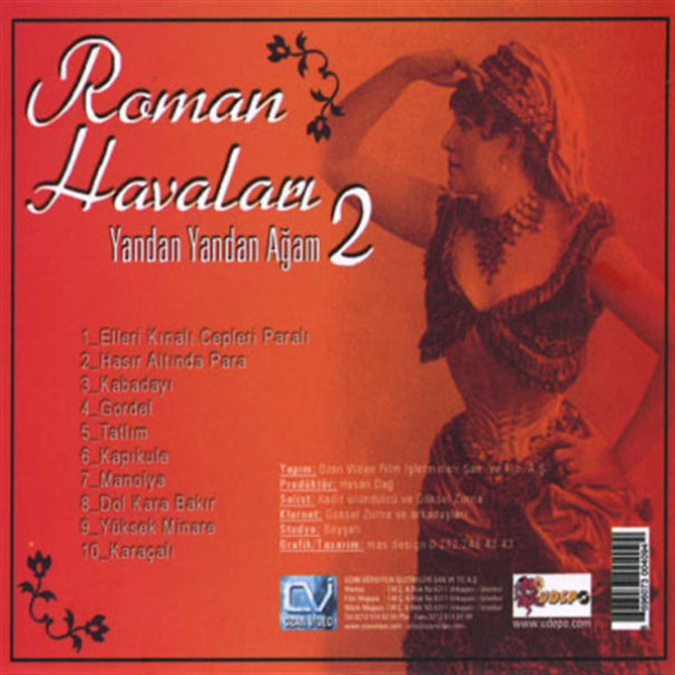 Roman Oyun Havaları (CD)Yandan Yandan Ağam 2(CD)Roman Havaları | CD
