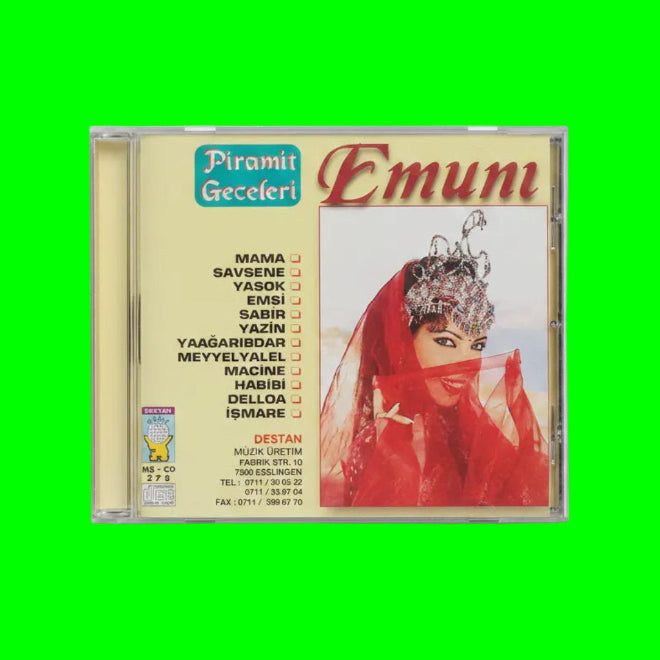 Emune – Piramit Geceleri 1993 CD | DESTAN Müzik | Almanya | Türkçe CD