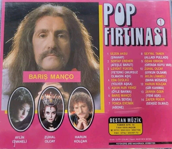 Pop FIRTINASI 1 (Destan Müzik | Türkischer Pop | CD) Destan Müzik | Almanya | Stuttgart