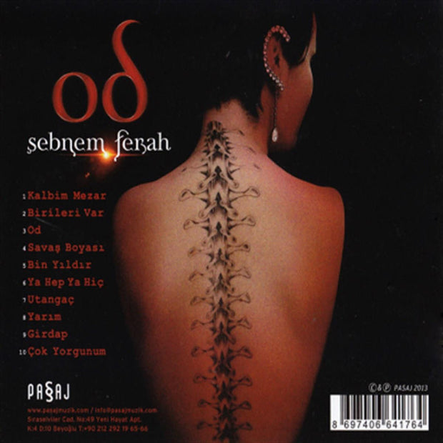 Şebnem Ferah- Od (CD)Türkçe | Türkçe | Türkçe |Kaynak |CD