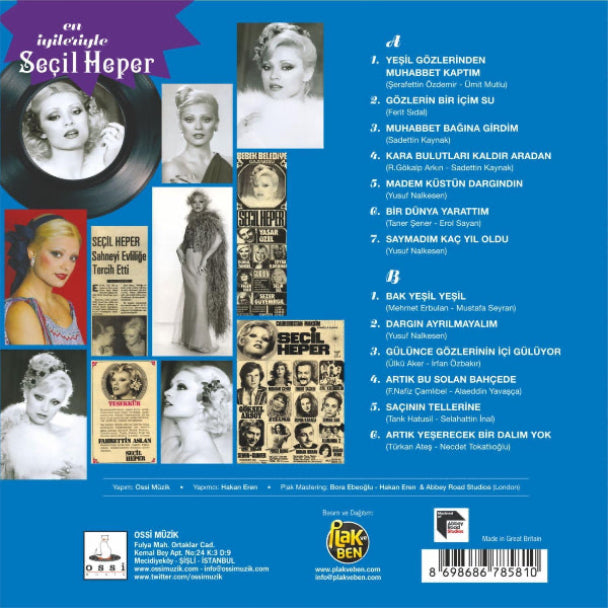SECIL HEPER - The Sound of Music - Record - Vinyl - Plak