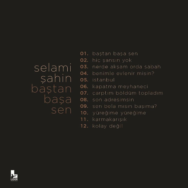 Selami Şahin - Baştan Başa Sen (CD) Arabesk | CD
