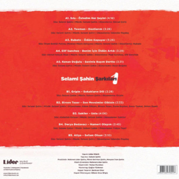 Selami Şahin Şarkıları 1 | Plak | Çeşitli Sanatçılar (Plak) Schallplatte | LP
