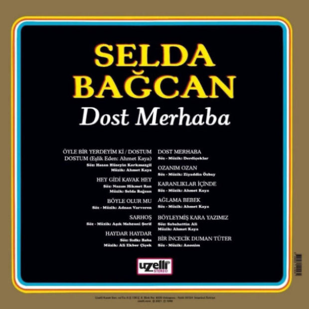Selda Bağcan Plak-Selda Bagcan Dost Merhaba (Plak)Schallplatte-LP