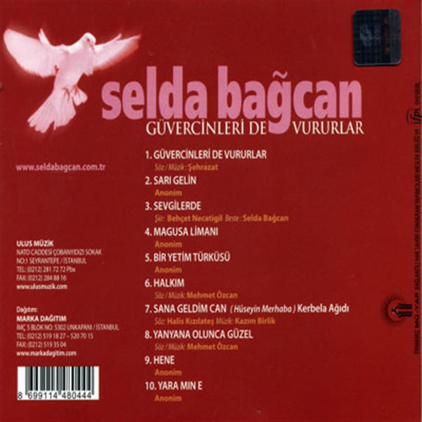 Türk halk müziği | CD | Selda Bağcan Cd - Güvercinleri de Vururlar CD | türkische Volksmusik | CD