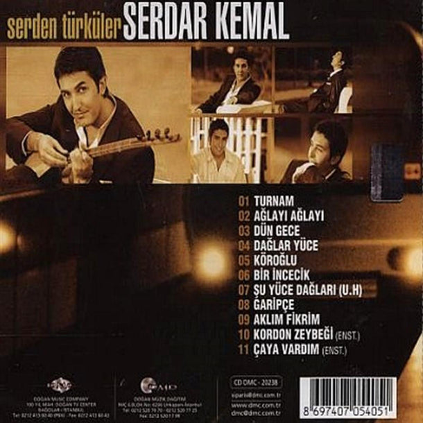 Serdar Kemal - Serden Türküler (CD) Türk Halk | CD