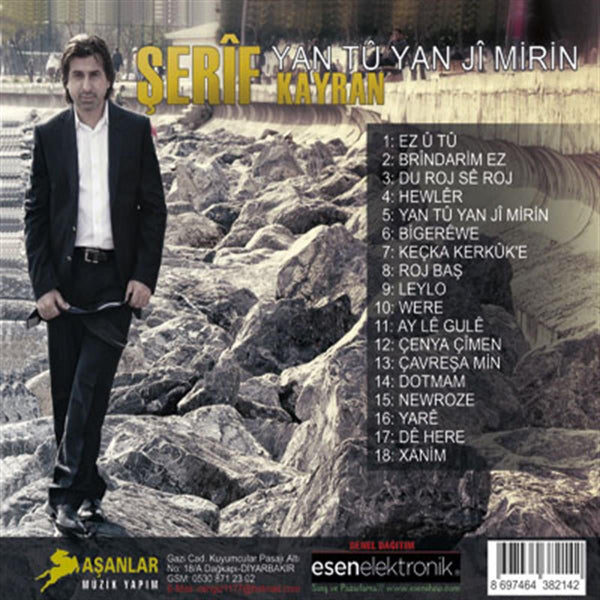 Şerif Kayran - Yan Tû Yan Jî Mirin (CD) Kürtçe | Etnik |Kürt müziği | CD