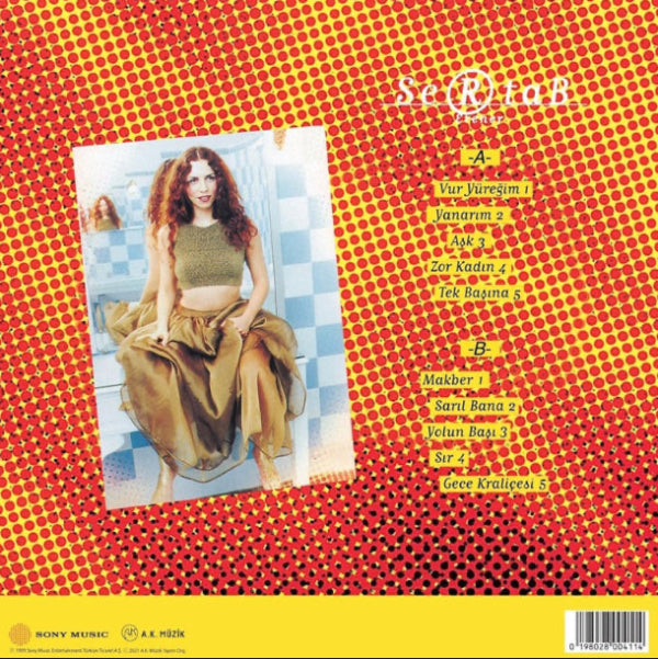 Sertab Erener Plak | Sertab Erener |Siyah Plak( Türkce Pop Plak )LP