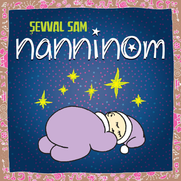 Şevval Sam - Nanninom (Solid Mor Renkli+Boyama Kartları ) Plak |Schallplatte |LP