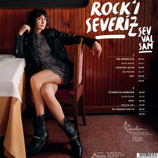 Şevval Sam - Rock'ı Severiz (Plak) Şevval Sam Rock'ı Severiz Plak | Schallplatte
