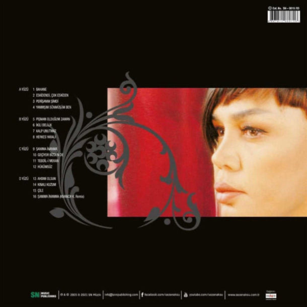 Sezen Aksu - Bahane ( 2 Plak) Türkce Pop |Plak | Schallplatte | LP | Sezen Aksu Plak