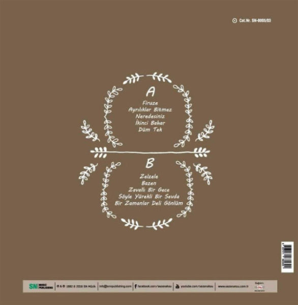 Sezen Aksu - Firuze (Plak) Schallplatte | LP