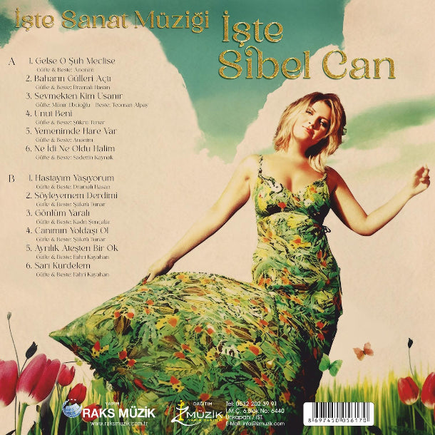 İşte Türk Sanat Müziği (Plak) Sibel Can Plak - İşte Türk Sanat Müziği Plak | Schallplatte | LP