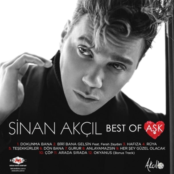 Sinan Akçıl - Best Of Aşk (Türk Pop) | CD)