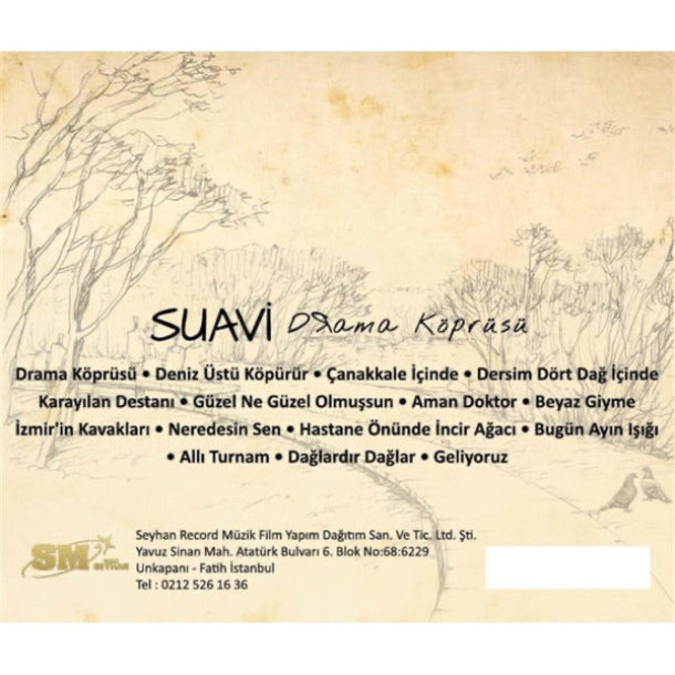 Suavi - Drama Köprüsü CD | Turk Halk | Türk Halk | Müziği |Türkische Volksmusik | CD