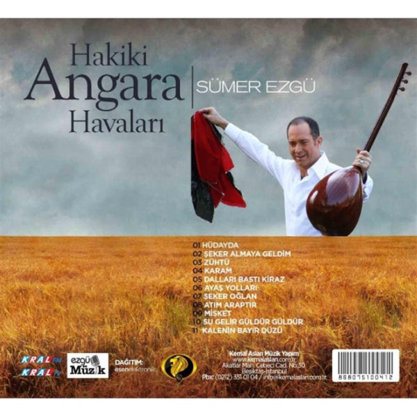 Almanya | Ankara Havaları | Sümer Ezgü CD | Hakiki Angara Havaları | CD | sipariş