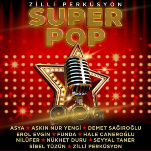 Süper Pop - Çeşitli Sanatçılar (Plak)Türkçe | Türkçe | Pop |kayıt| LP