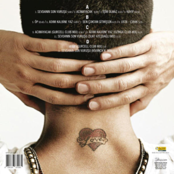 Tarkan Plak | Adımı Kalbine Yaz (Türkçe Plak)| Pop Plak)Plak | LP