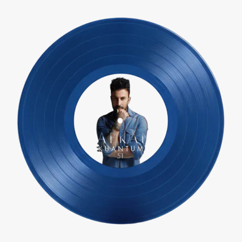 Tarkan Plak-TARKAN Kuantum 51 (Sınırlı Sayıda Mavi Plak)Türkce Pop Plak