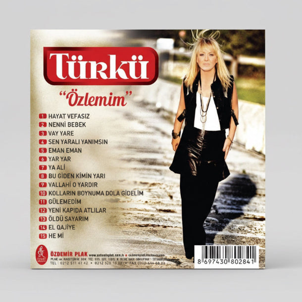 Türkü - Özlemim (CD) Türkü | Türk Halk | Halk | müziği | CD