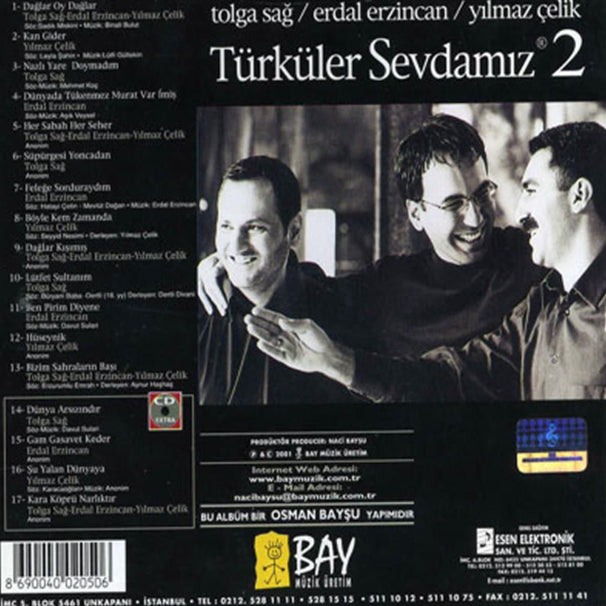 Türküler Sevdamız -2( CD ) karışık | Türk Halk | CD