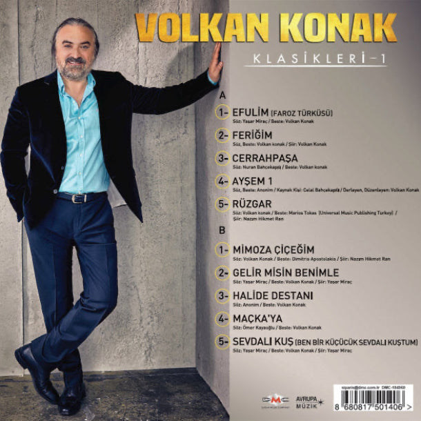 Volkan Konak - Klasikleri (Plak) Klasikleri Plak | Schallplatte | LP
