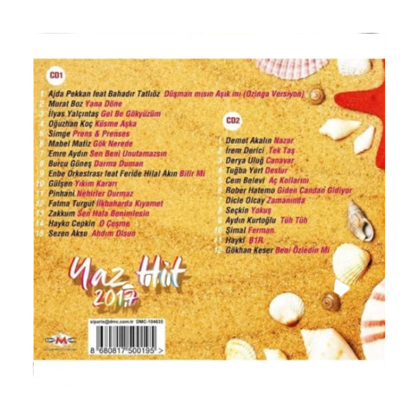 Yaz Hit 2017 - Çeşitli Sanatçılar (Türkischer Pop | 2CD)