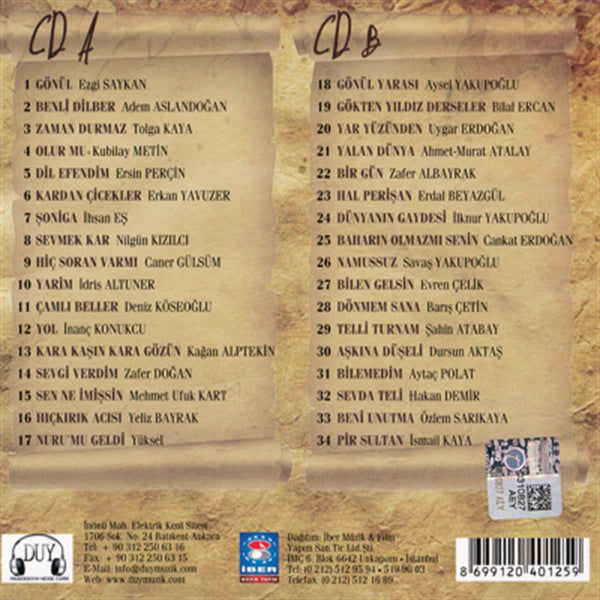 Yola Yoldaş Olanlar 2(CD)Türk Halk|CD