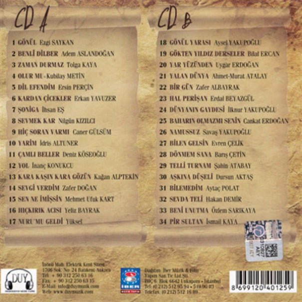 Yola Yoldaş Olanlar 2(CD)Türk Halk|CD