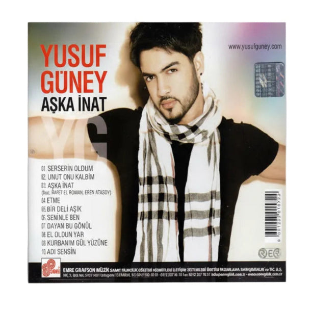 Yusuf Güney - Aşka İnat ( CD )Türkçe | Pop | CD